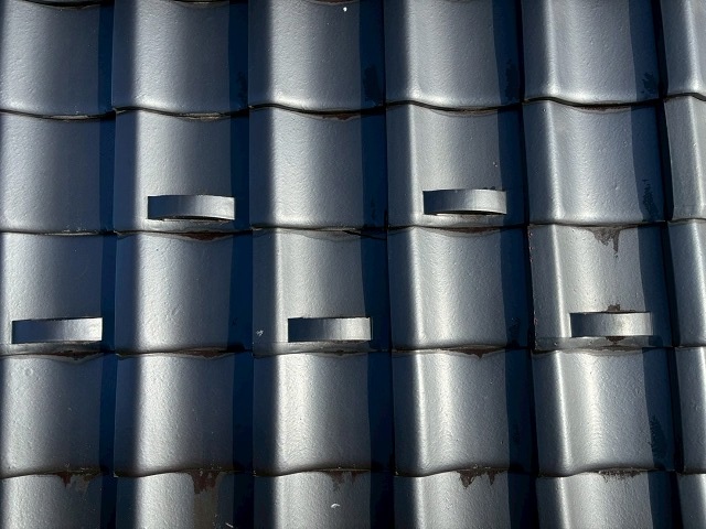 大崎市岩出山　瓦交換工事